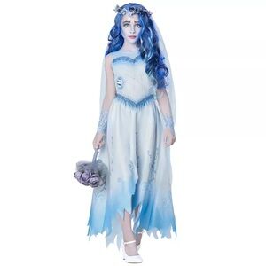 Blue and White Kids Halloween Costume
